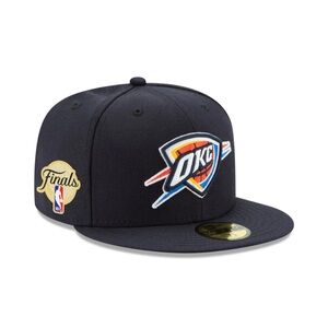 New Era Black OKC Thunder NBA Finals Cap